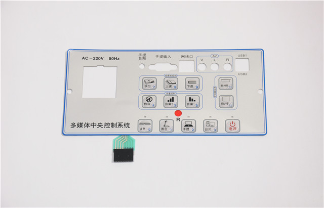 窗口式薄膜開(kāi)關(guān)-薄膜式按鍵-薄膜觸摸按鍵