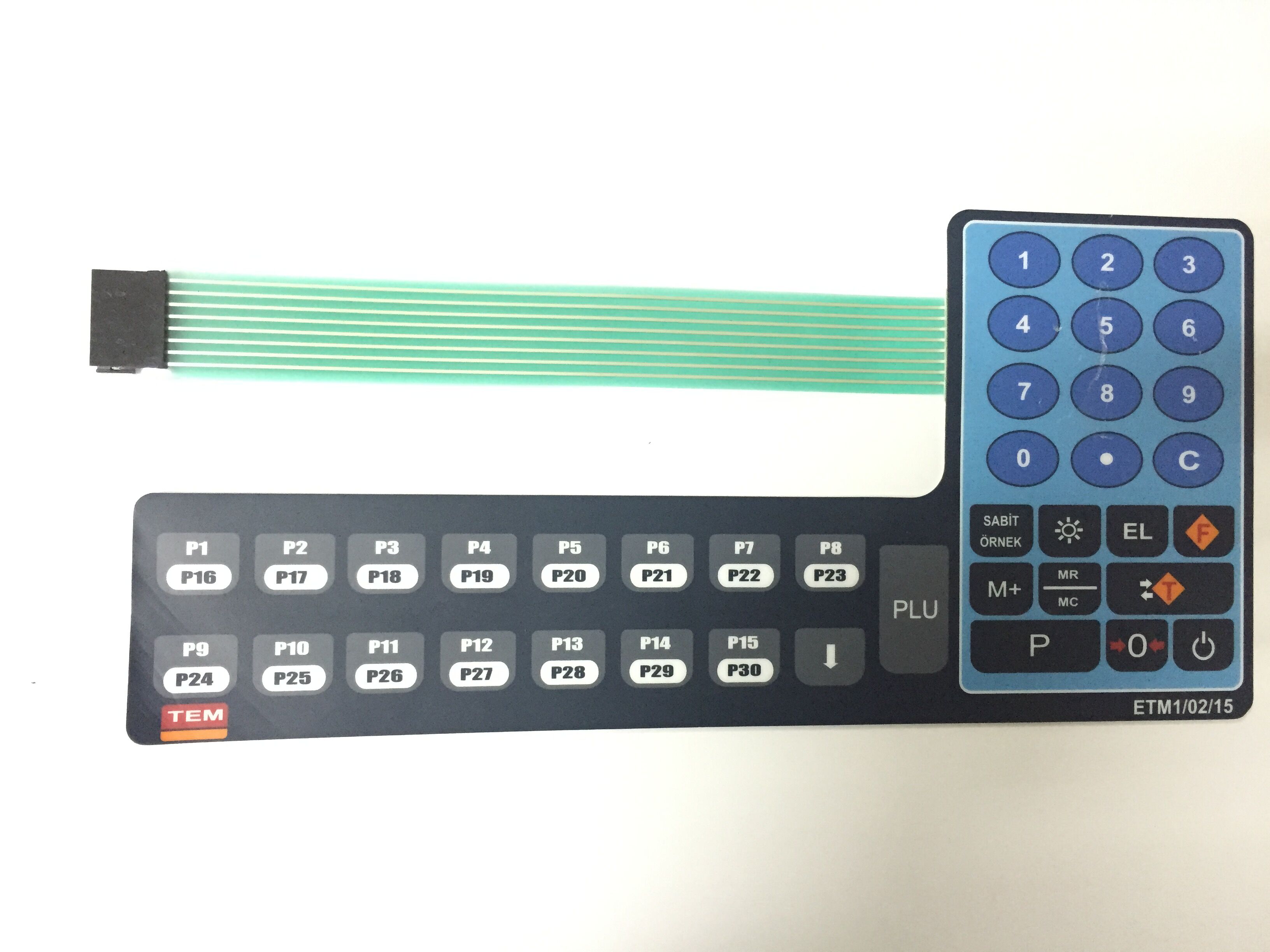 工業(yè)工控薄膜開關(guān)-儀器設(shè)備薄膜開關(guān)-薄膜式凸包按鍵