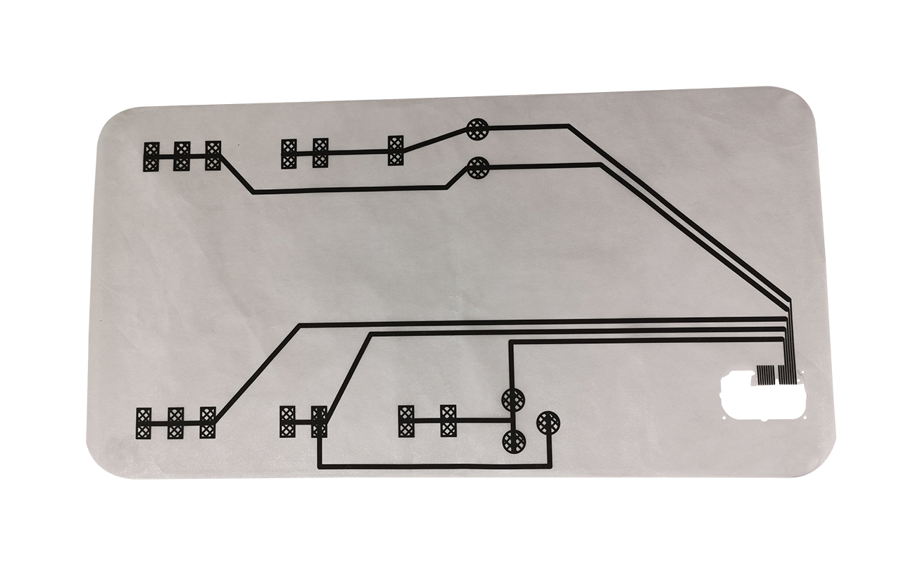 玩具薄膜線路定制-跳舞毯導電膜線路印刷-絲網碳漿導電印刷廠